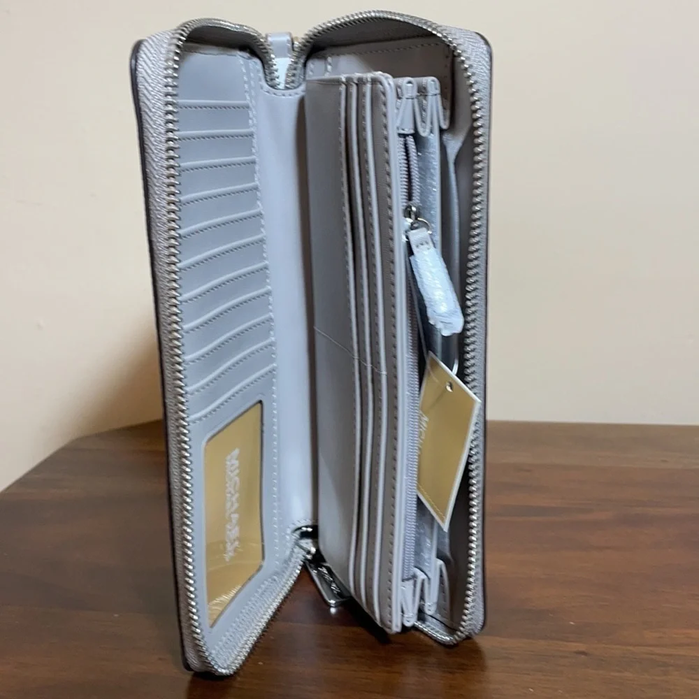 Michael Kors continental wallet large zip around